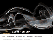 Tablet Screenshot of goldenshisha.com